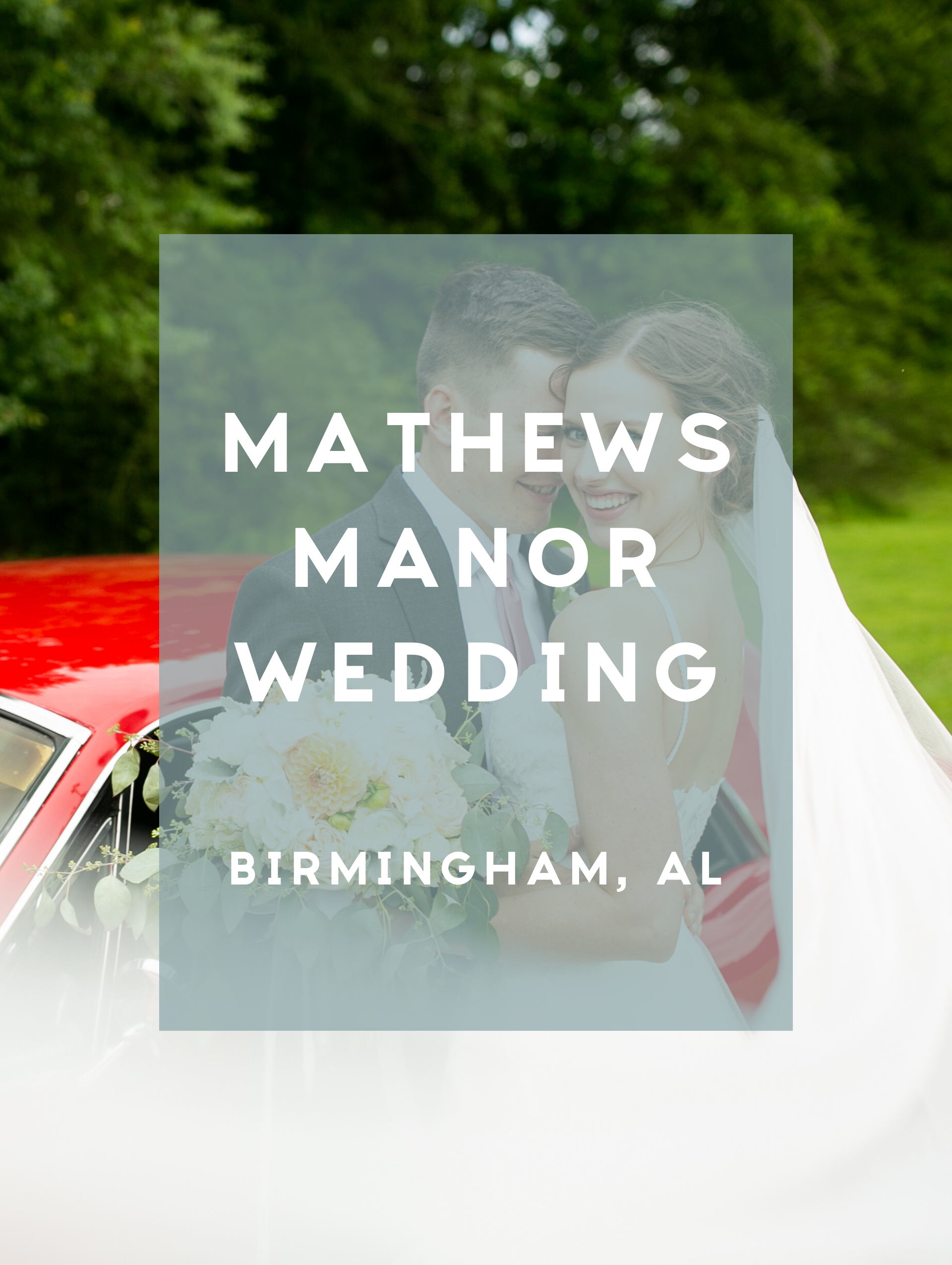 A meaningful spring wedding day with ceremony and reception at Highlands Chapel and Mathews Manor in Birmingham, Alabama.