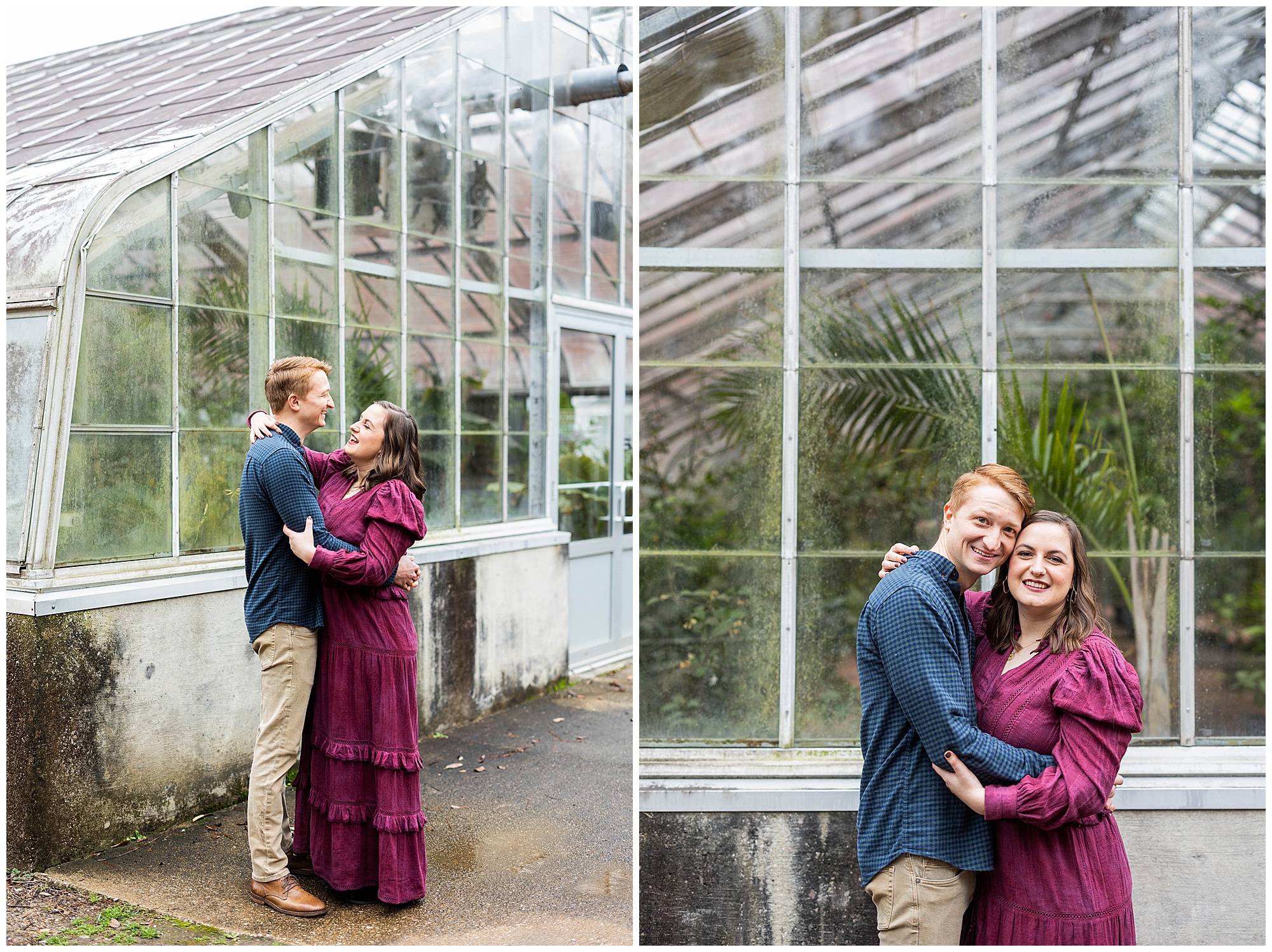 Eleanor Stenner Photography - a Birmingham, Alabama Wedding Photographer - photographed the future Codobas at the Birmingham Botanical Gardens